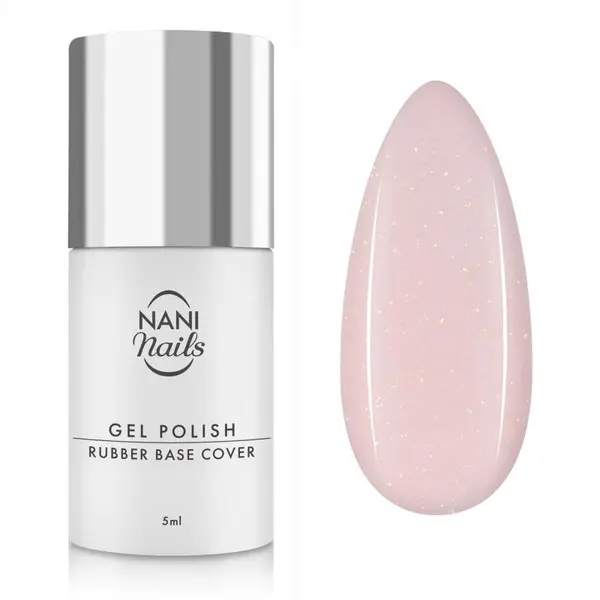 NaniNails NaniNails NANI Rubber Base osnovni gel odtenek Glem Muse 5 ml