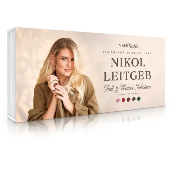 NaniNails NaniNails Nikol Leitgeb Fall & Winter Selection darilni set za nohte za ženske