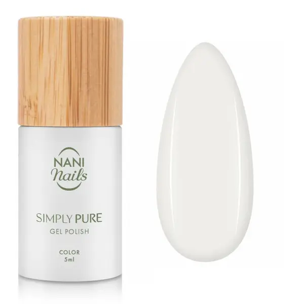 NaniNails NaniNails Simly Pure gel lak za nohte z uporabo UV/LED lučke odtenek Clouds 5 ml