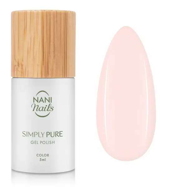 NaniNails NaniNails Simly Pure gel lak za nohte z uporabo UV/LED lučke odtenek Natural Skin 5 ml