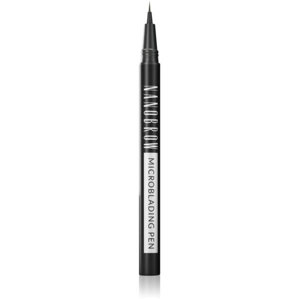 Nanobrow Nanobrow Microblading Pen precizno vodoodporno črtalo za obrvi odtenek Dark Brown 1 ml