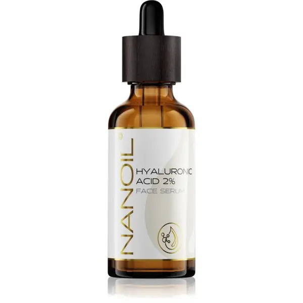Nanoil Nanoil Hyaluronic Acid 2% intenzivni vlažilni serum za obraz s hialuronsko kislino 50 ml
