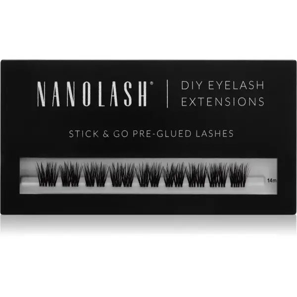 Nanolash Nanolash DIY Eyelash Extensions set za podaljševanje trepalnic doma Heartbreaker 36 kos