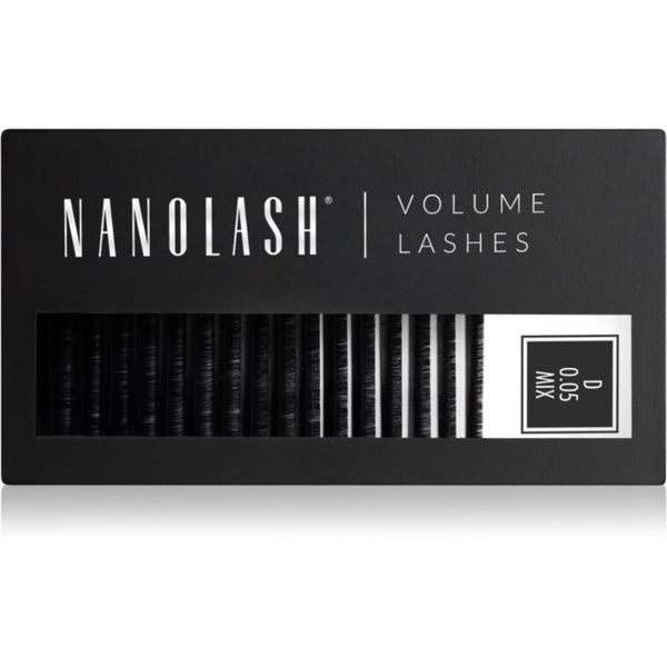 Nanolash Nanolash Volume Lashes umetne trepalnice 0.05 D 6-13mm 1 kos