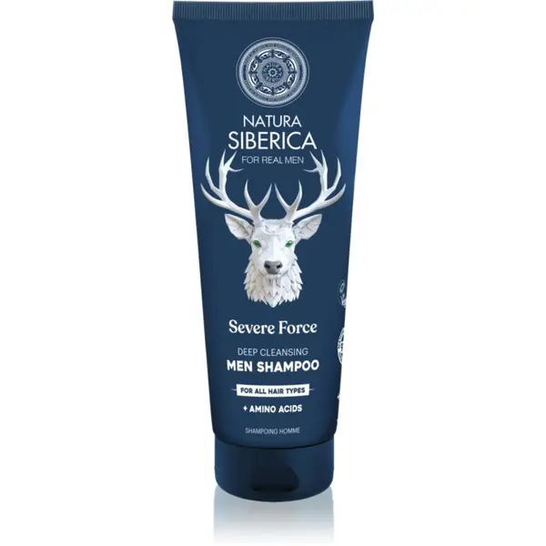 Natura Siberica Natura Siberica Arctic Wild Severe Force čistilni šampon za moške 200 ml