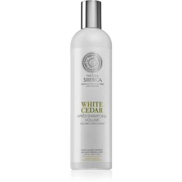 Natura Siberica Natura Siberica Copenhagen White Cedar balzam za volumen za vse tipe las 400 ml