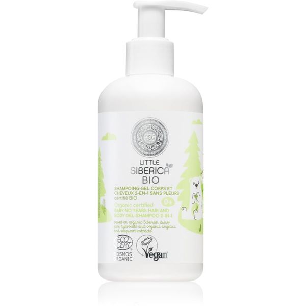 Natura Siberica Natura Siberica Little Siberica BIO gel za umivanje za telo in lase za otroke od rojstva 250 ml