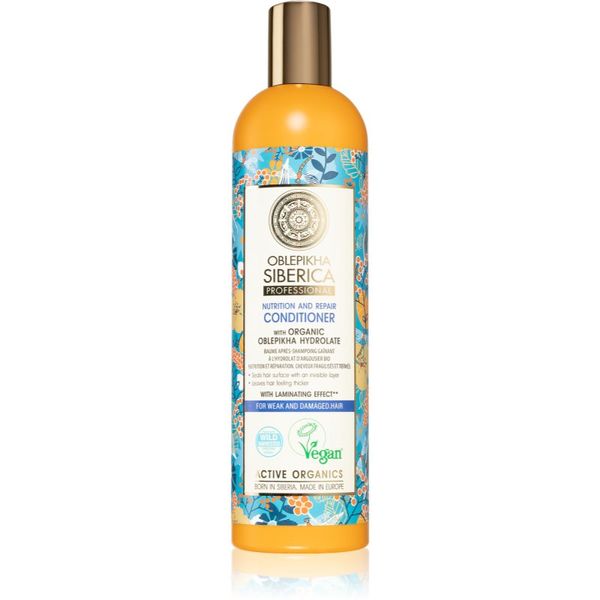 Natura Siberica Natura Siberica Oblepikha (Sea-Buckthorn) balzam za šibke in poškodovane lase 400 ml