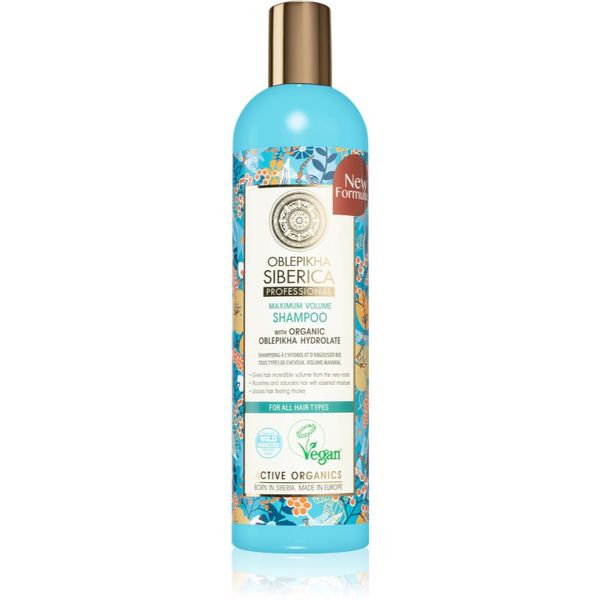 Natura Siberica Natura Siberica Oblepikha (Sea-Buckthorn) šampon za maksimalni volumen las 400 ml