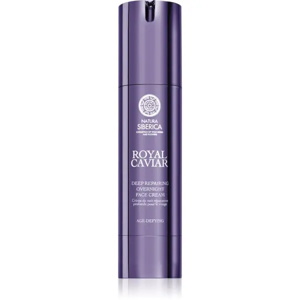 Natura Siberica Natura Siberica Royal Caviar nočna regeneracijska krema s kaviarjem 50 ml