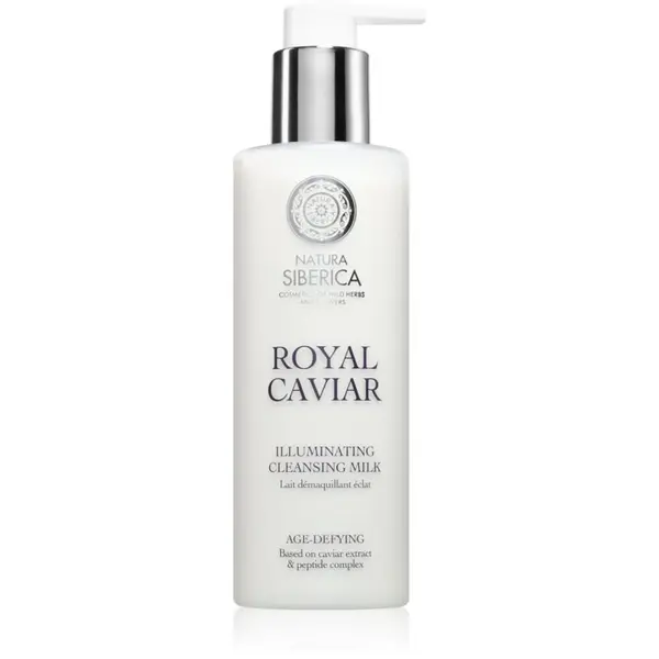 Natura Siberica Natura Siberica Royal Caviar posvetlitveni čistilni losjon s kaviarjem 200 ml
