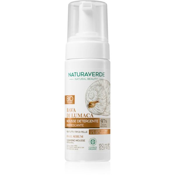 Naturaverde Naturaverde Bava Di Lumaca čistilna pena s polžjim ekstraktom 150 ml