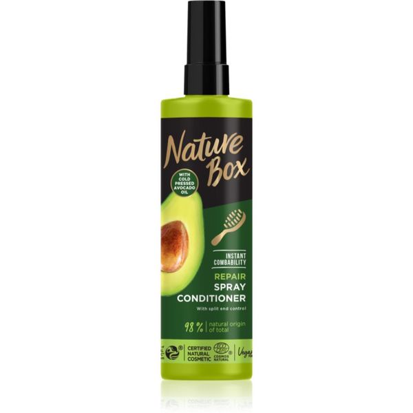 Nature Box Nature Box Avocado regeneracijski balzam za poškodovane lase v pršilu 200 ml