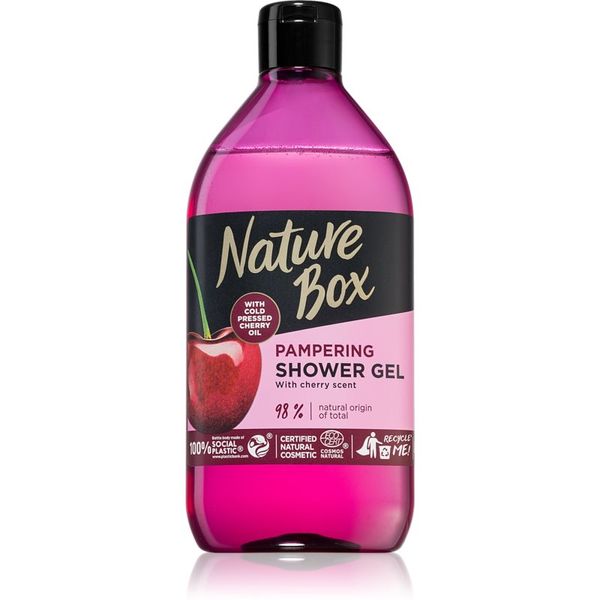 Nature Box Nature Box Cherry mamljiv gel za prhanje 385 ml