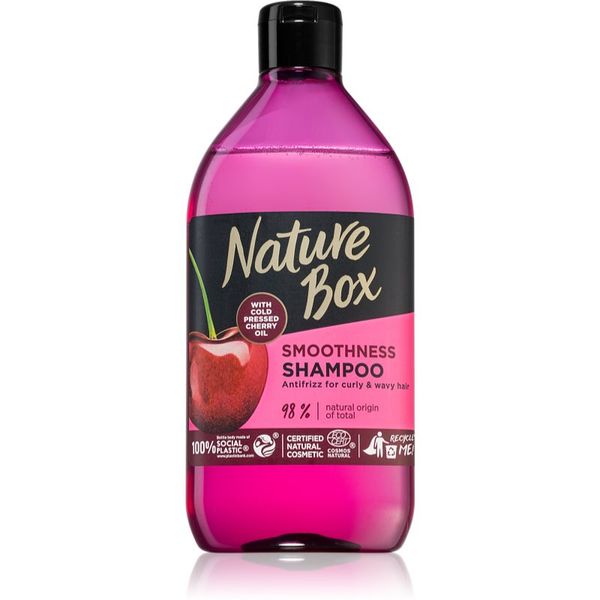 Nature Box Nature Box Cherry šampon za glajenje las za neobvladljive lase 385 ml