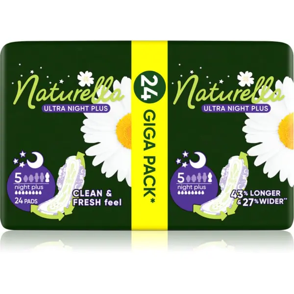Naturella Naturella Ultra Night Plus menstrualni vložki za noč 24 kos
