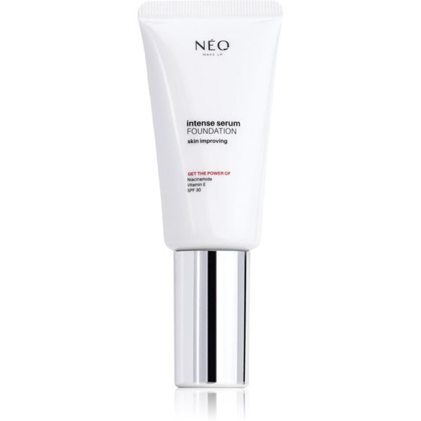 NEO MAKE UP NEO MAKE UP Intense Serum Foundation lahki tekoči puder SPF 30 odtenek 01 Porcelain 30 ml