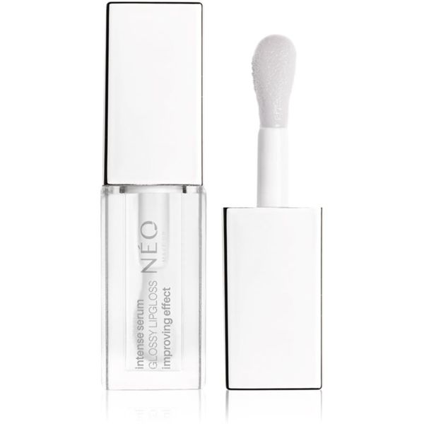 NEO MAKE UP NEO MAKE UP Intense Serum Glossy Lipgloss negovalni sijaj za ustnice odtenek 01 Transparent 5 ml