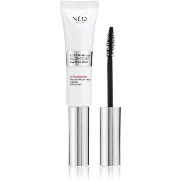 NEO MAKE UP NEO MAKE UP Intense Serum Oil Mascara hranilna maskara odtenek Black 9 ml