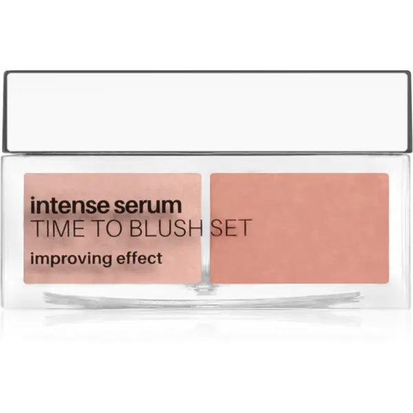 NEO MAKE UP NEO MAKE UP Intense Serum Time To Blush Set rdečilo v prahu odtenek 02 Peach 6 g