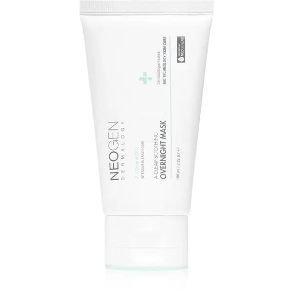 Neogen Dermalogy Neogen Dermalogy A-Clear Soothing Overnight Mask pomirjajoča maska za problematično kožo, akne 100 ml