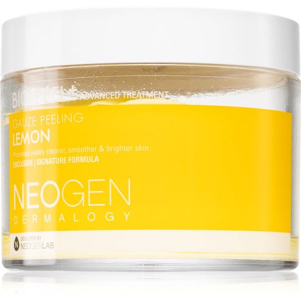 Neogen Dermalogy Neogen Dermalogy Bio-Peel+ Gauze Peeling Lemon piling blazinice za obraz za posvetlitev in zgladitev kože 30 kos