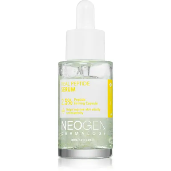 Neogen Dermalogy Neogen Dermalogy Real Peptide Serum vlažilni serum proti gubam povečujoč prožnost kože 30 ml