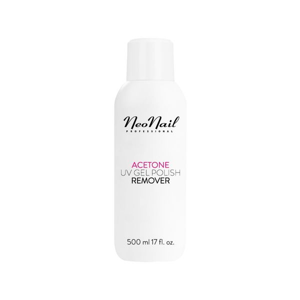 NeoNail NEONAIL Acetone čisti aceton za odstranjevanje gel nohtov 500 ml