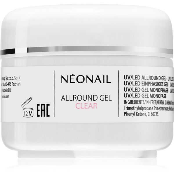NeoNail NEONAIL Allround Gel Clear gel za modeliranje nohtov 15 ml