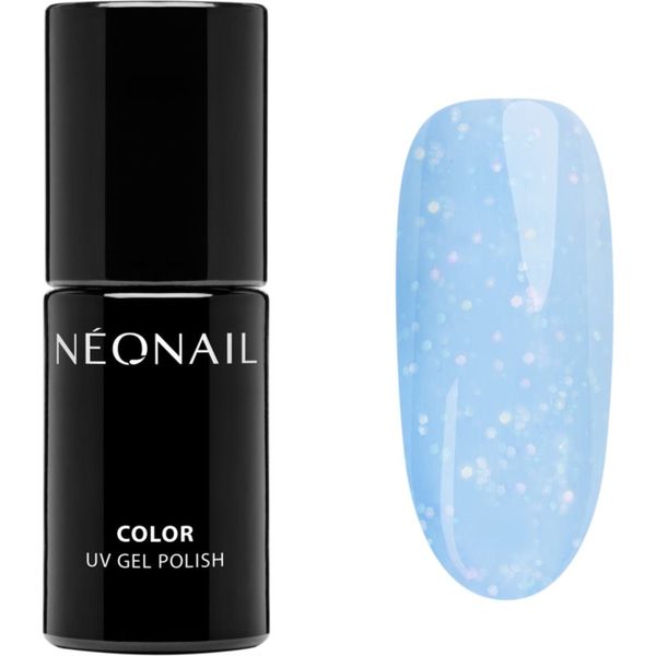 NeoNail NEONAIL Baby Bloomer gel lak za nohte z bleščicami odtenek Blue-ming 7,2 ml