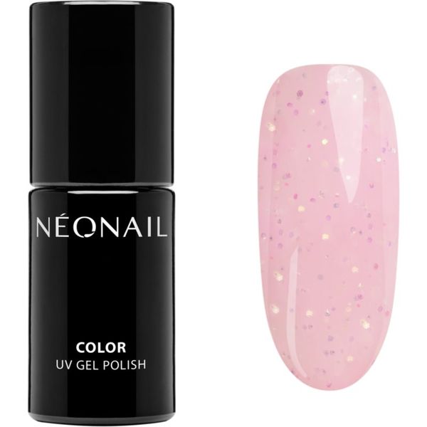NeoNail NEONAIL Baby Bloomer gel lak za nohte z bleščicami odtenek Blush-spiration 7,2 ml