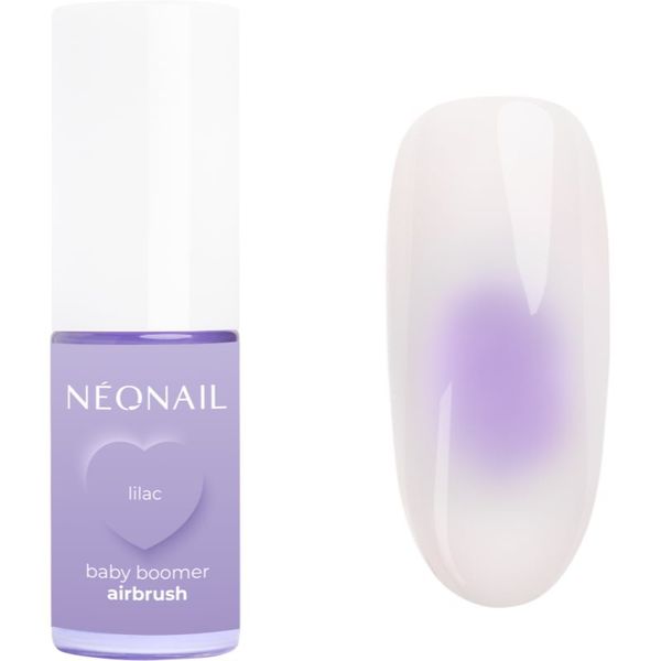 NeoNail NEONAIL Baby Boomer Airbrush barvni puder za nohte odtenek Lilac 5 g