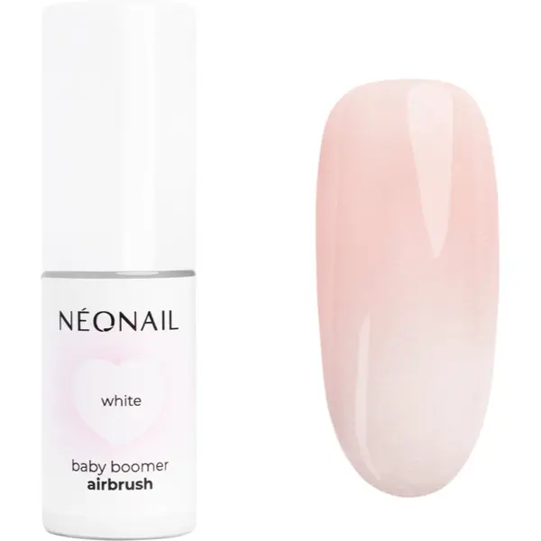 NeoNail NEONAIL Baby Boomer Airbrush barvni puder za nohte odtenek White 5 g