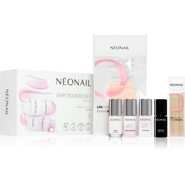 NeoNail NEONAIL Baby Boomer Set Rose set za odlično manikiro odtenek Rose 1 kos