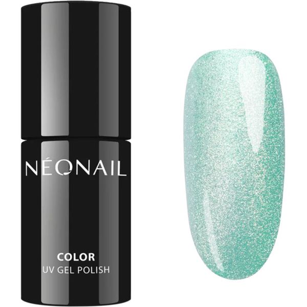 NeoNail NeoNail Cat Eye gel lak za nohte odtenek Satin Turquoise 7,2 ml