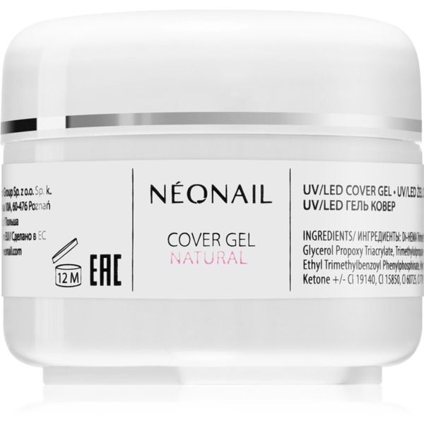 NeoNail NEONAIL Cover Gel Natural gel za modeliranje nohtov 15 ml