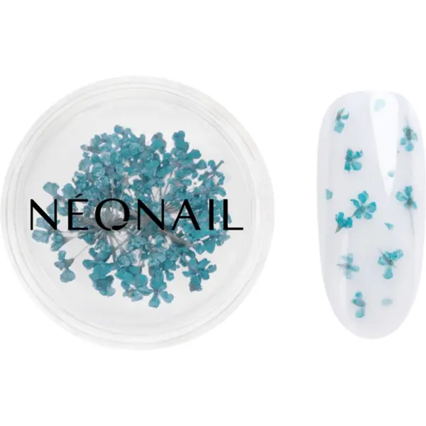 NeoNail NEONAIL Dried Flowers sušen cvet za nohte odtenek 05 Turquoise 1 kos