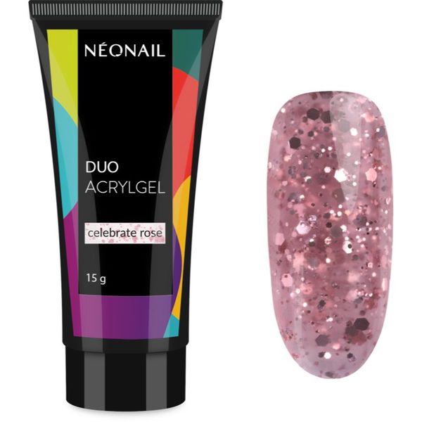 NeoNail NEONAIL Duo Acrylgel Celebrate Rose gel za modeliranje nohtov 15 g