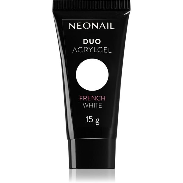 NeoNail NEONAIL Duo Acrylgel French White gel za modeliranje nohtov 15 g