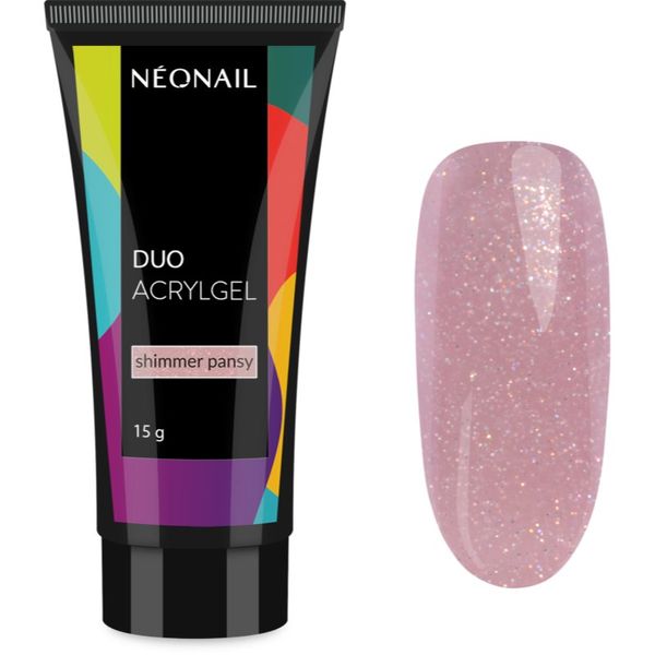 NeoNail NEONAIL Duo Acrylgel Shimmer Pansy gel za modeliranje nohtov 15 g