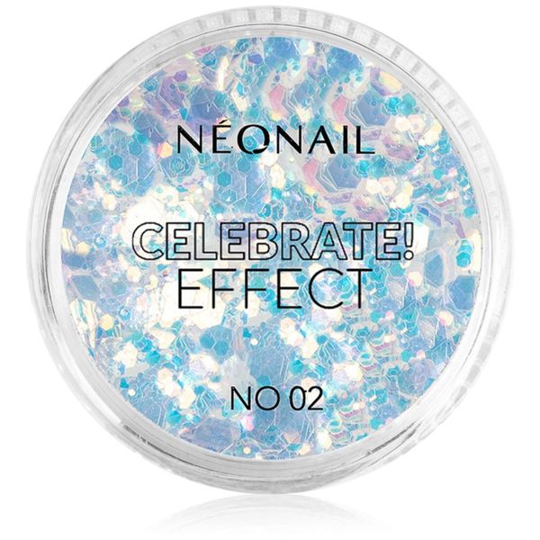 NeoNail NEONAIL Effect Celebrate! bleščice za nohte odtenek 02 2 g