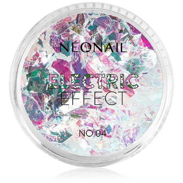 NeoNail NEONAIL Effect Electric bleščeči puder za nohte odtenek 04 2 g