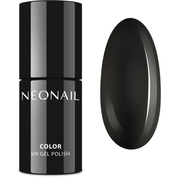 NeoNail NEONAIL Grunge gel lak za nohte odtenek Pure Black 7,2 ml