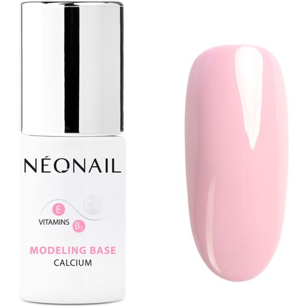 NeoNail NeoNail Modeling Base Calcium podlak za gel nohte s kalcijem odtenek Blush Boomer 7,2 ml