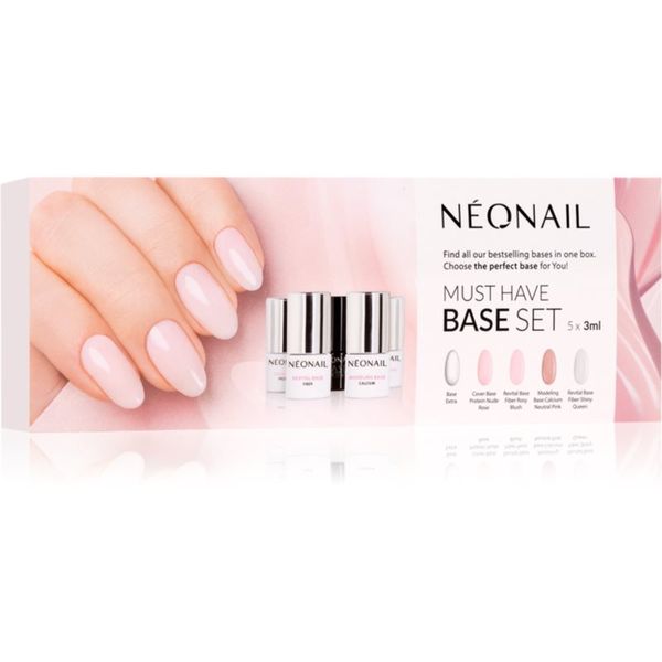 NeoNail NEONAIL Must Have Base Set set lakov za nohte (ob uporabi UV-/LED-lučke)