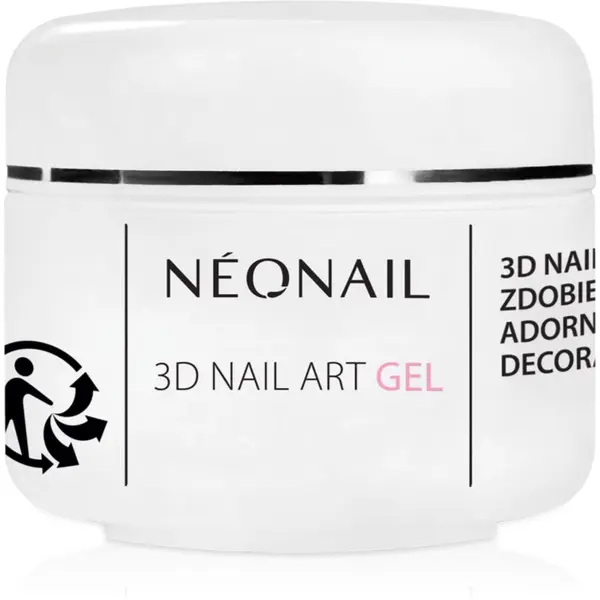 NeoNail NEONAIL Nail Art 3D Gel gel za modeliranje za nohte odtenek Clear 5 g
