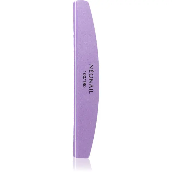 NeoNail NEONAIL Nail Buffer Curved polirka vrsta 100/180 Violet 1 kos