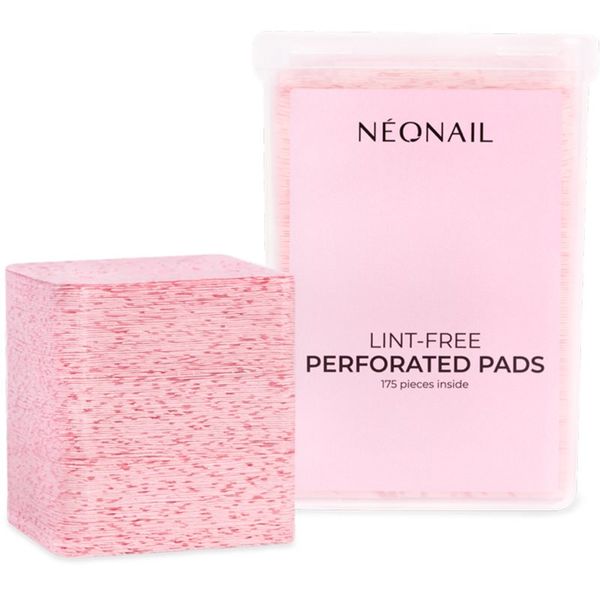 NeoNail NEONAIL Pads Lint-Free Perforated čistilne blazinice za nohte 175 kos