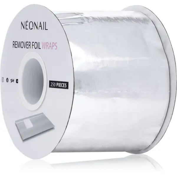 NeoNail NEONAIL Remover Foil Wraps odstranjevalec gel laka 250 kos