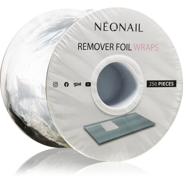 NeoNail NEONAIL Remover Foil Wraps odstranjevalec gel laka 250 kos